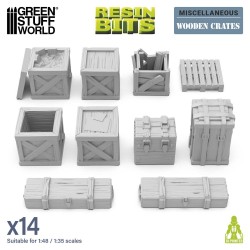 Wooden Crates 1:48