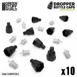 Standard nozzles and caps