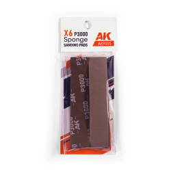 Sponge P3000 Grit - 6 Units