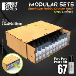 Stackable Hobby Paint Rack...