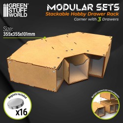 Module d’angle de rangement...