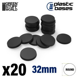 Plastic Bases - Round 32mm...