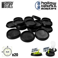Hollow Plastic Bases -...