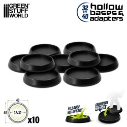 Hollow Plastic Bases -...
