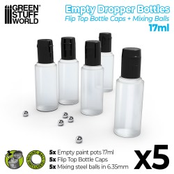 Empty bottle for mixtures...