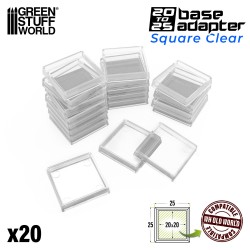 Plastic Clear Square Hollow...