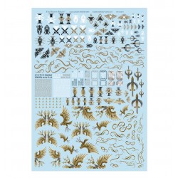 Feuille de décalcomanies...