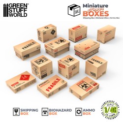 Miniature Printed Boxes -...