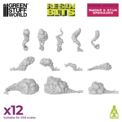 Smoke and Stun Grenades 1:48