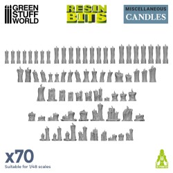 Bougies en Résine 1:48-1:35