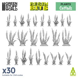 Cattails Plants 1:48-1:35