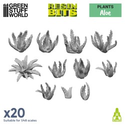 Aloe en Résine 1:48-1:35