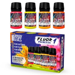 Set de pigments Fluor 30 ml...