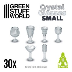 Verres en cristal - Petits...