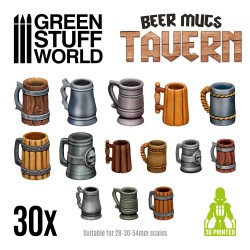 Beer Mugs - Tavern 1:48-1:35