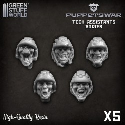 Zombie Troopers Heads