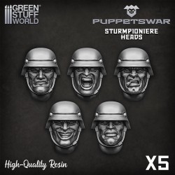 Sturmpioniere Heads