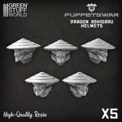 Dragon Ashigaru Helmets