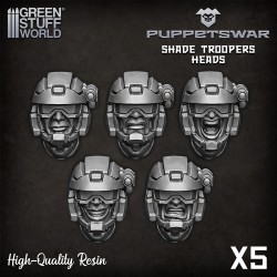 Têtes de Shade Troopers