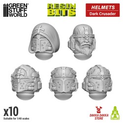 Dark Crusader Helmets 1:48