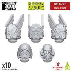 Casques de Chevalier Noir 1:48