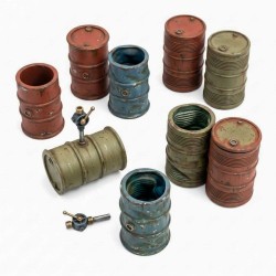 Barils Métalliques 1:35