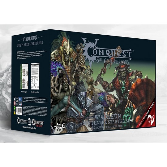 W’adrhŭn: Conquest 5th Anniversary Supercharged Starter Set