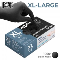 Black Nitrile Gloves -...