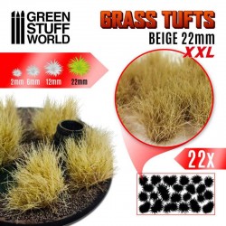 Grass tufts XXL - 22mm -...