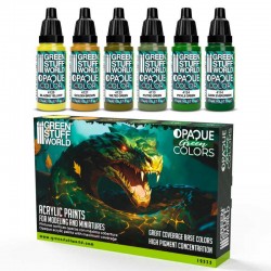 Opaque Paint Set - Green...