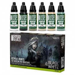 Painting Set - White and Black