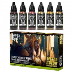 Metal Paint Set - Gold