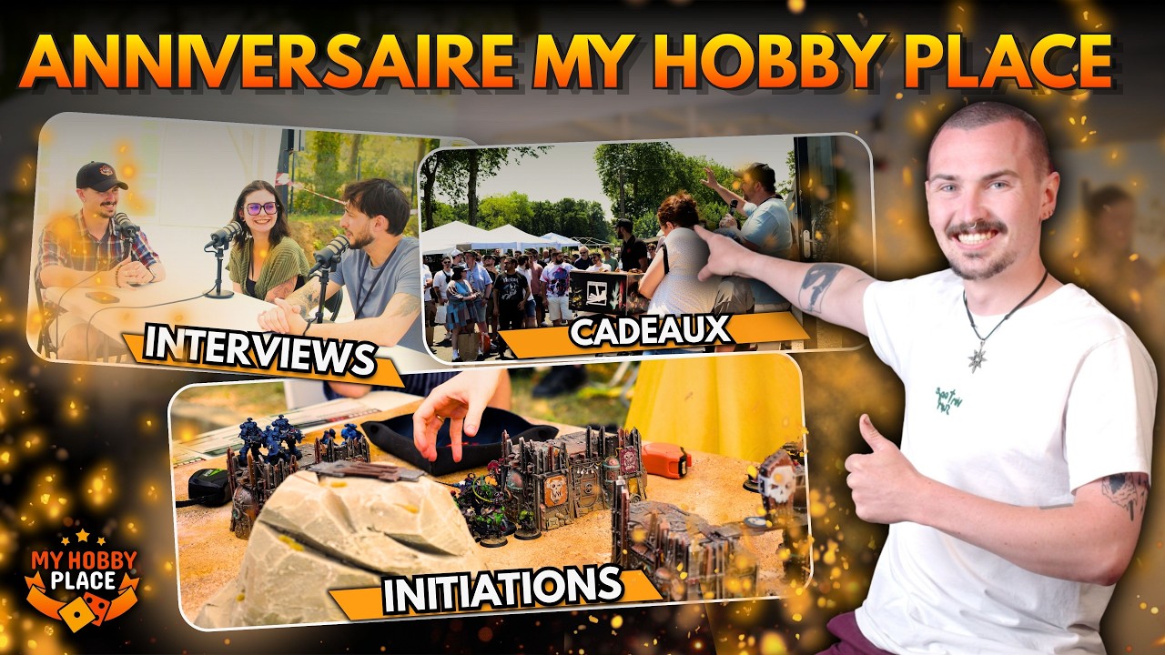 Retour sur les 5 ans de My Hobby Place : immersion dans une journée exceptionnelle