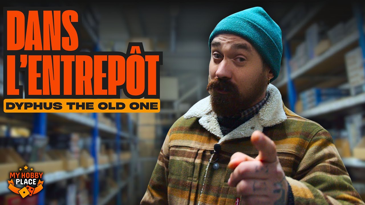 Dyphus The Old One découvre ce que renferme l’entrepôt My Hobby Place