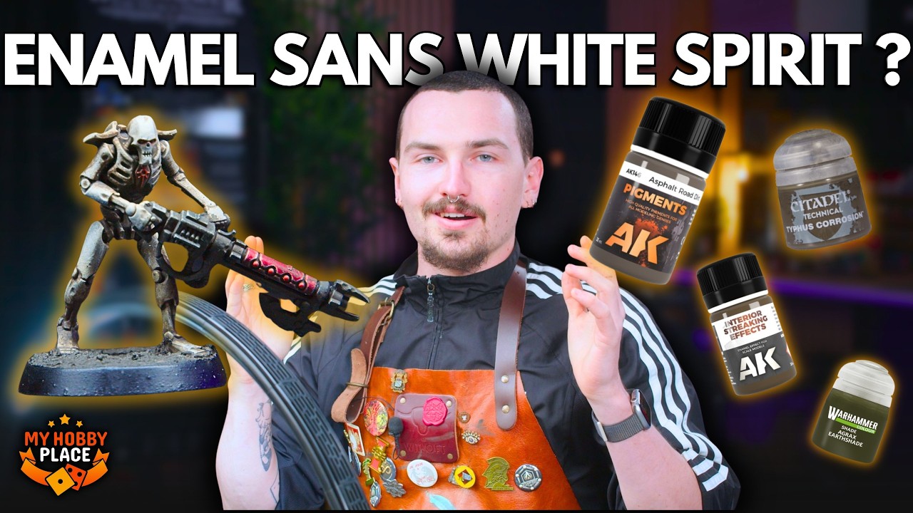 RECRÉER UN EFFET ENAMEL GRIMDARK SANS PEINTURE À L'HUILE ?