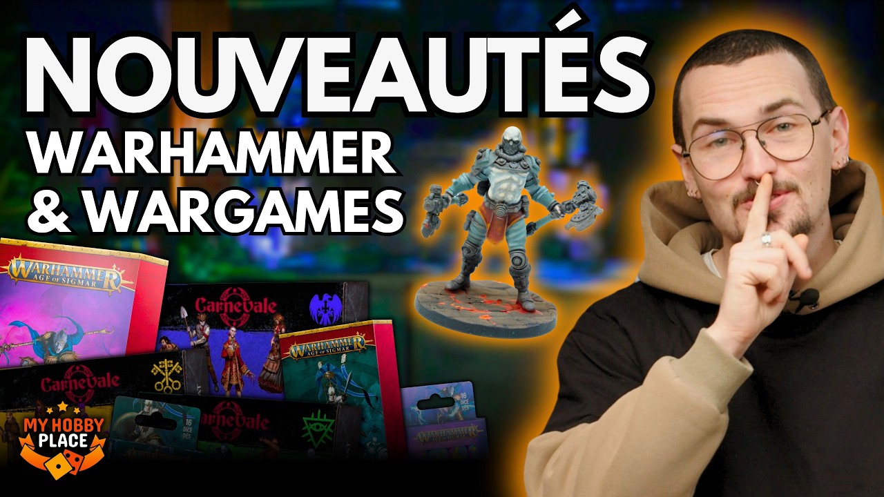 MHP NEWS : Les Actus Warhammer, Wargame, modélisme de Février 2026