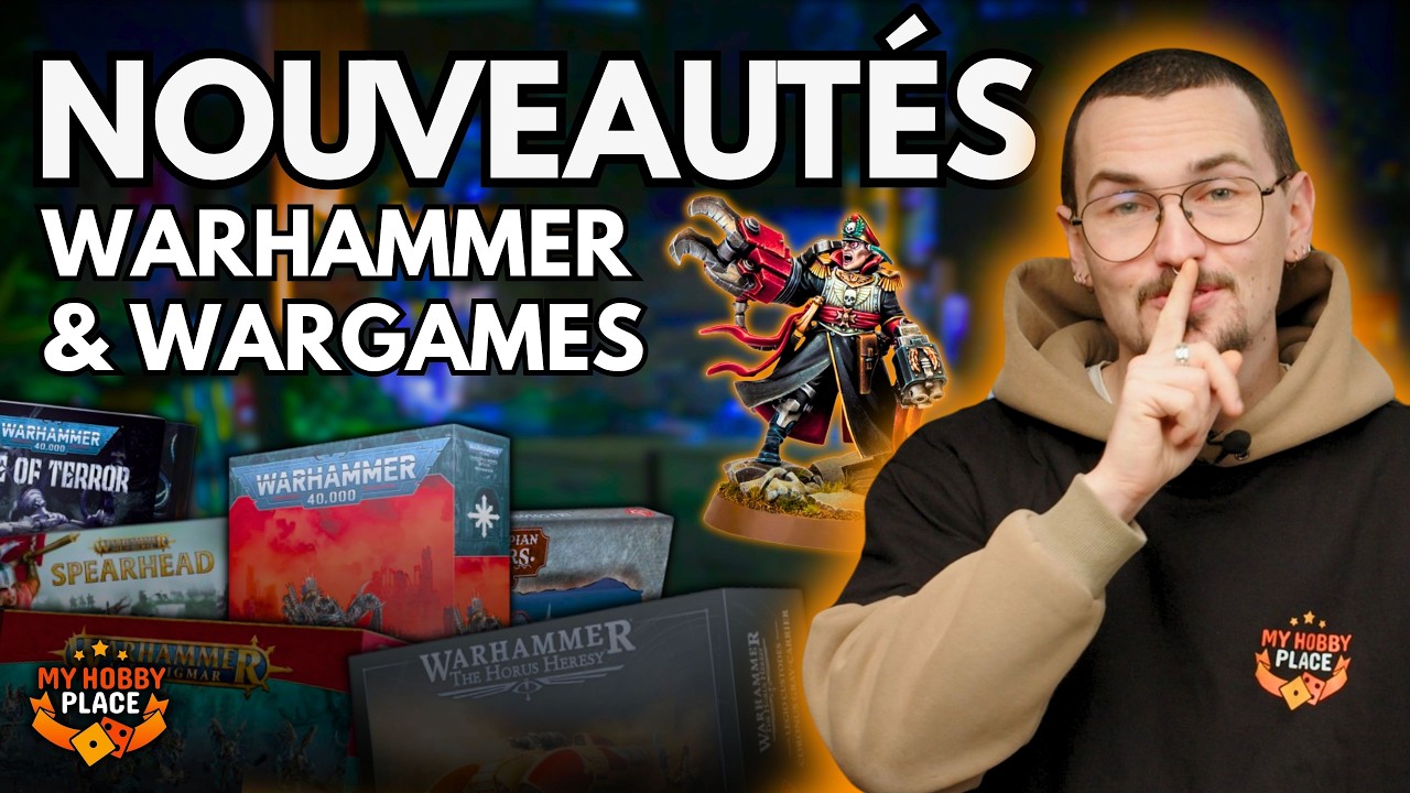 MHP NEWS : Les Actus Warhammer, Wargame, modélisme et My Hobby Place du mois d'avril