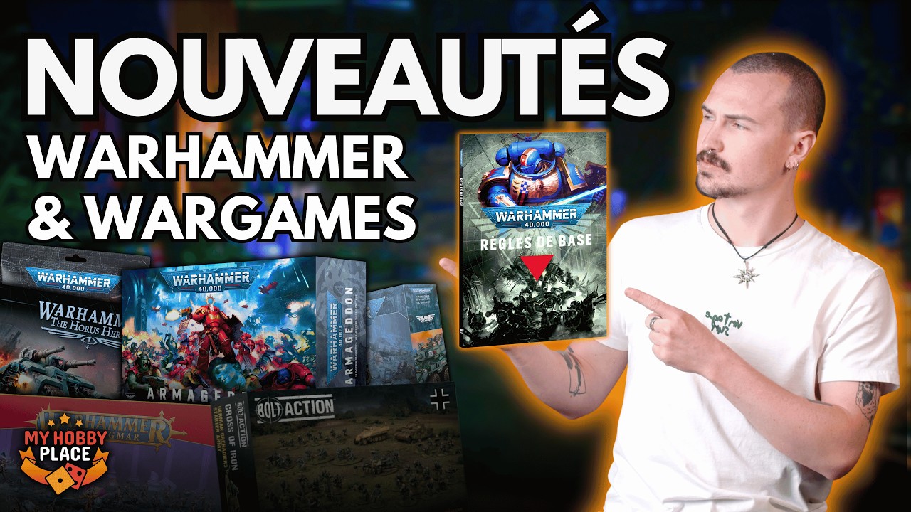 MHP NEWS : Les Actus Warhammer, Wargame, modélisme et My Hobby Place du mois de juin