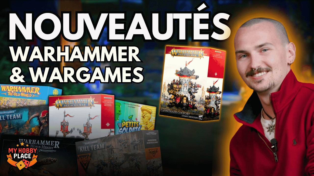 MHP NEWS : Les Actus Warhammer, Wargame, modélisme et My Hobby Place du mois de mai