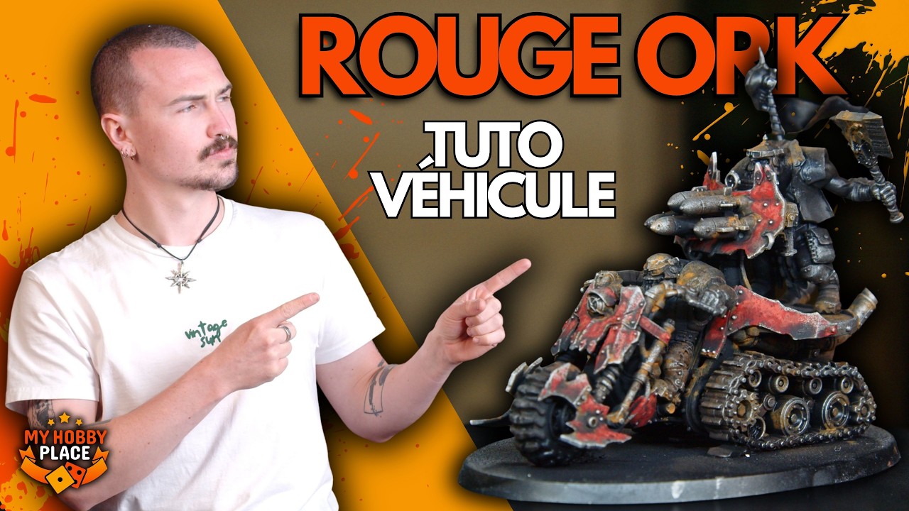 Comment Peindre un Véhicule Ork Rouge | Tutoriel Complet Warhammer 40K Armageddon
