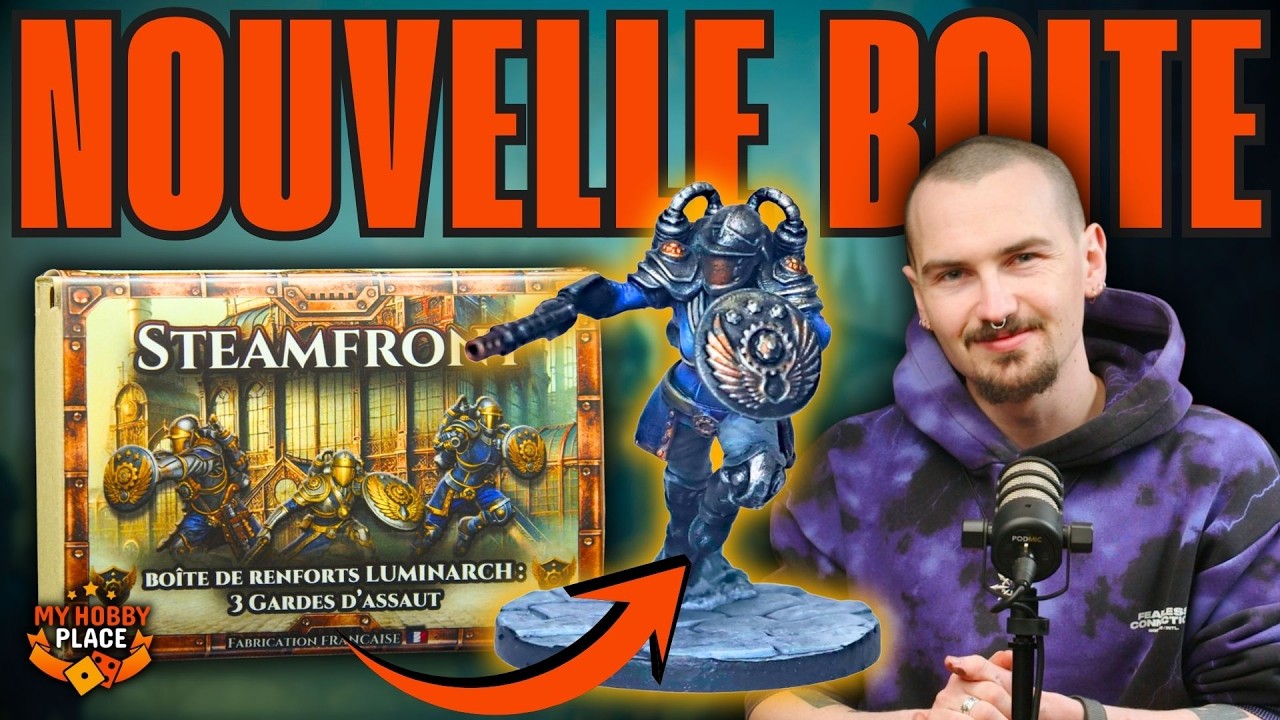 UNE NOUVELLE UNITÉ DÉBARQUE CHEZ STEAMFRONT ! (Unboxing, List building, interview)
