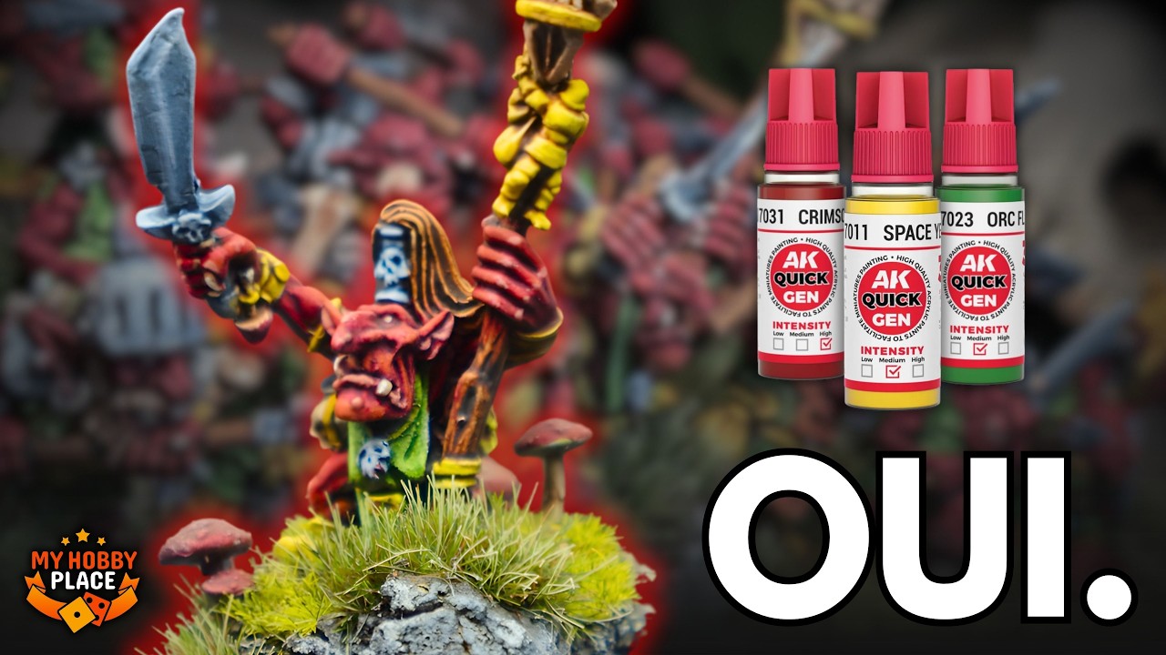 Est-ce la façon la plus fun de peindre des gobelins ? (Tutoriel peintures rapides)