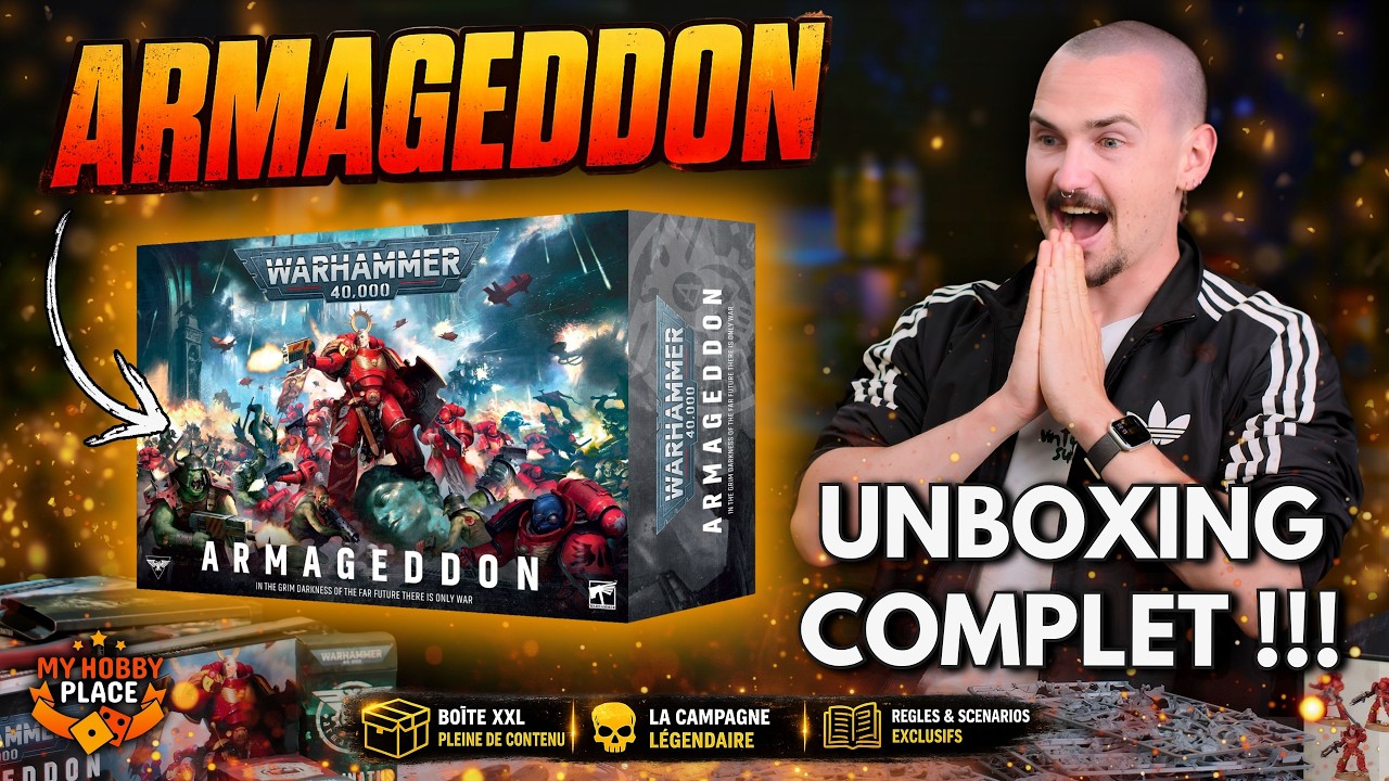 UNBOXING ET ANALYSE D'ARMAGEDDON !!! La nouvelle boite de lancement WARHAMMER 40K V11 !