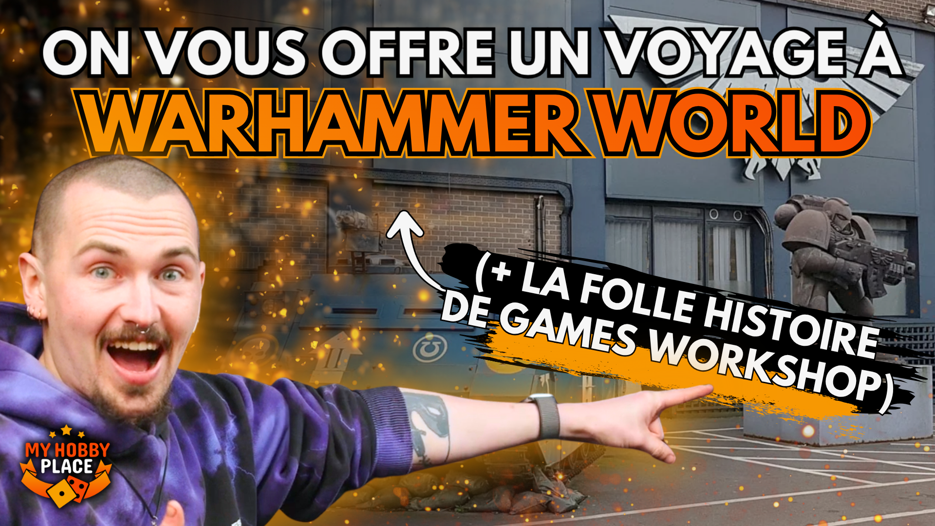 VOYAGE GRATUIT À WARHAMMER WORLD ?! Oui, et voici COMMENT… (+ La folle histoire de Games Workshop)